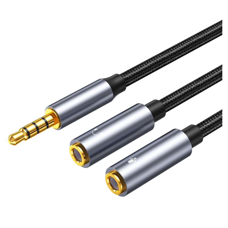 3.5mm Jack Aux Audio Cable Mal - đánh giá và giá Earphone Splitter Jack