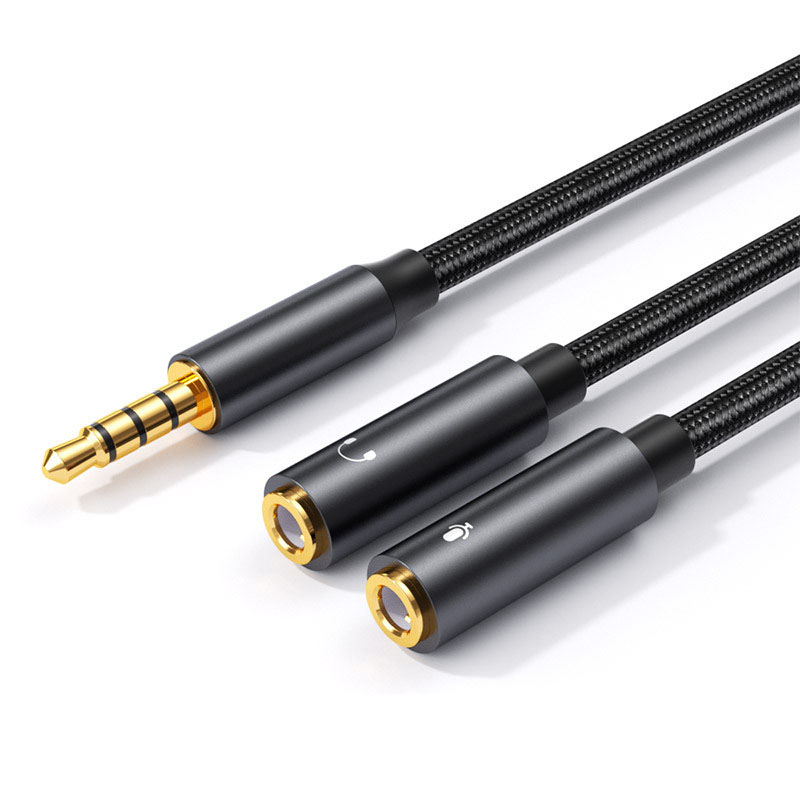 3.5mm Jack Aux Audio Cable Mal - đánh giá và giá Earphone Splitter Jack
