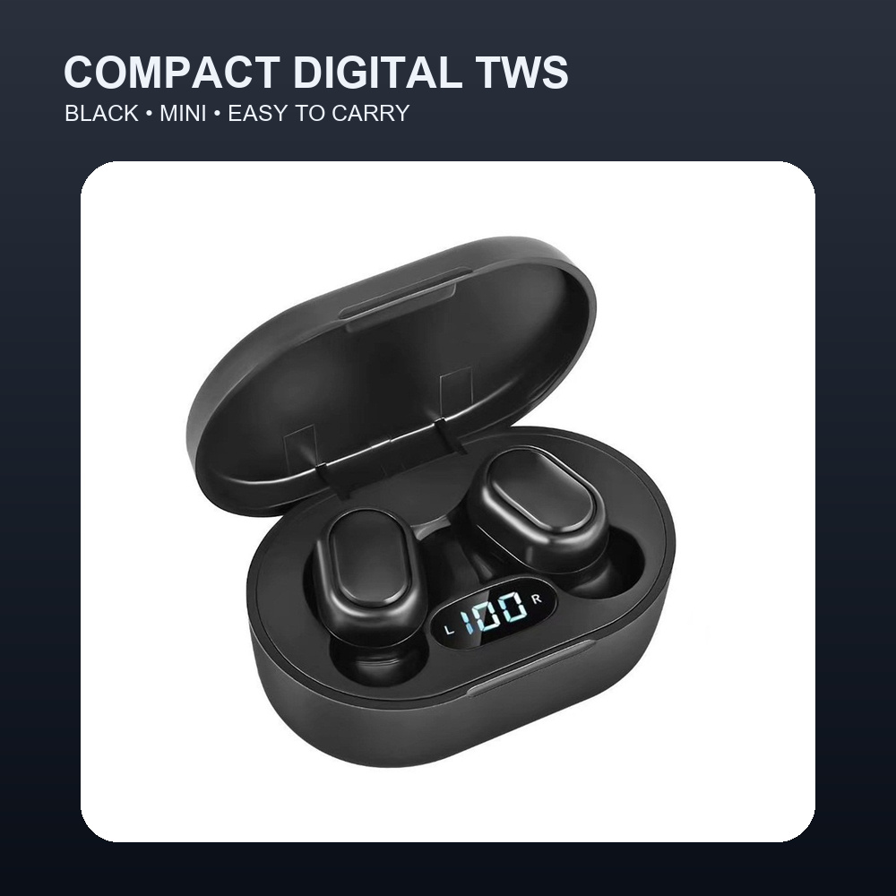 Digital Display TWS Bluetooth  - đánh giá và giá Earbuds Charging Case