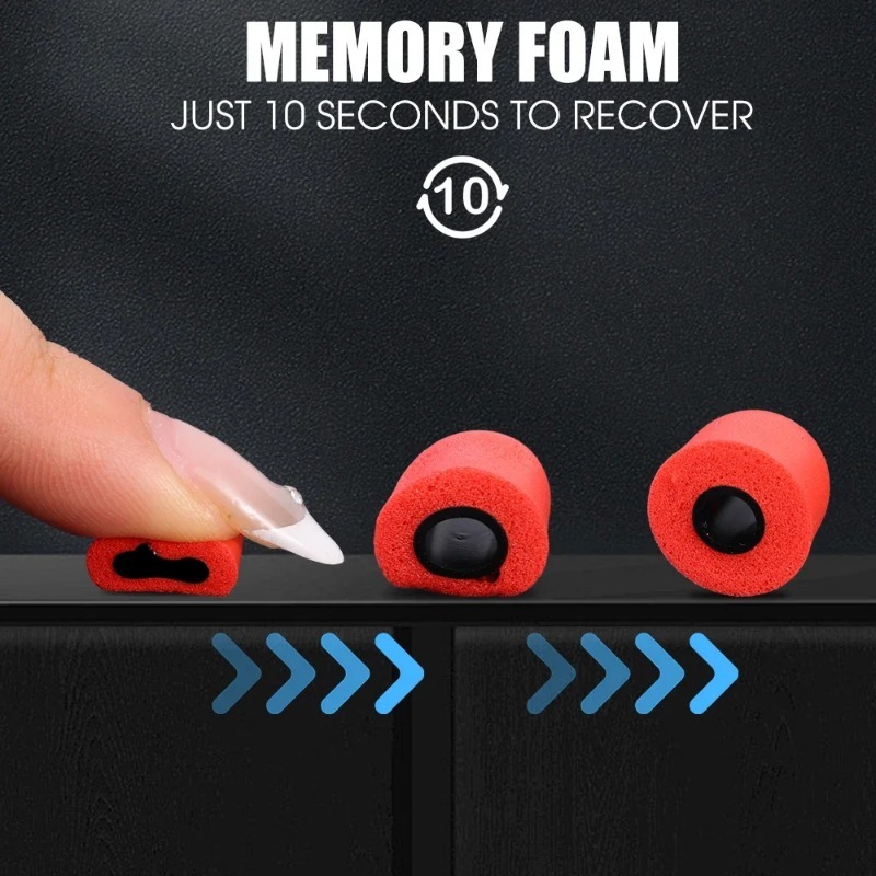 Ear Tips Memory Foam Sponge fo - đánh giá và giá Earphone Foam Tip