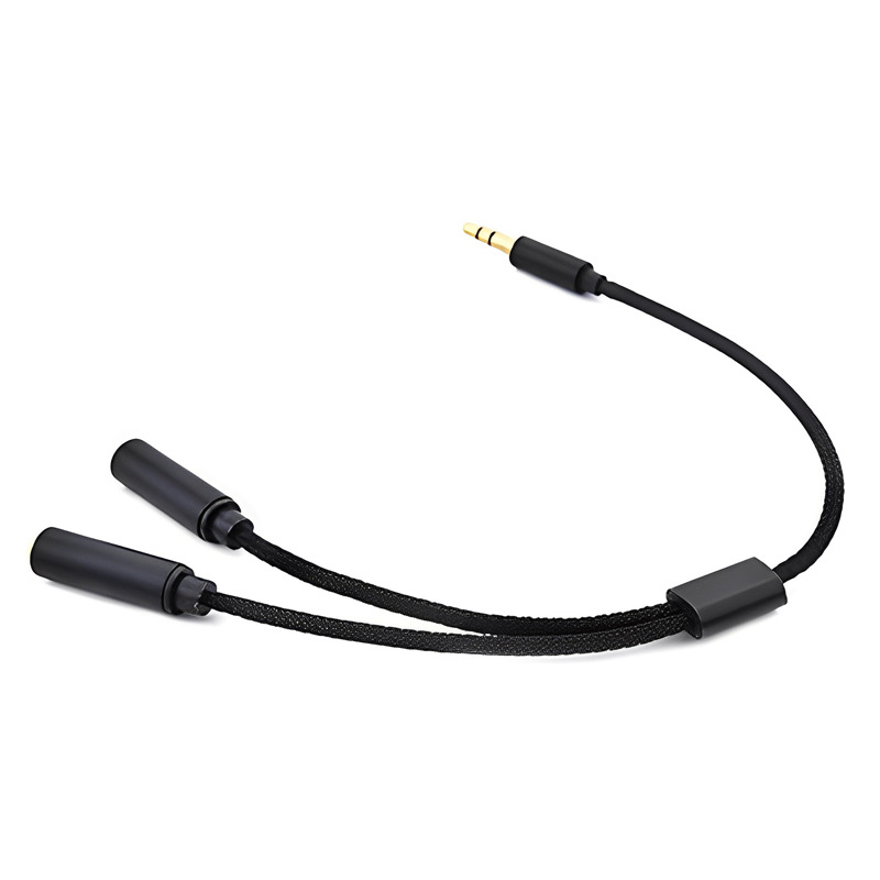 3.5mm Audio Splitter Y Jack 1  - đánh giá và giá Audio Splitter Y