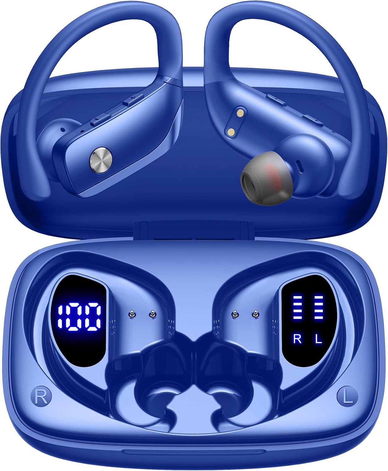 Wireless Earbuds with 80H Play - đánh giá và giá Sports Earphone Hook