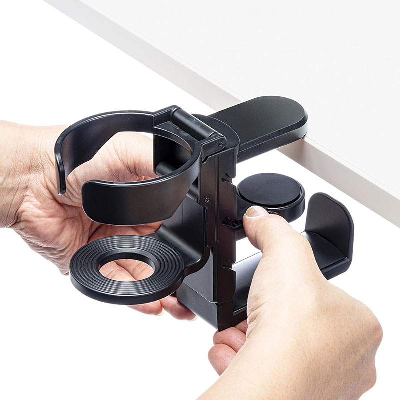 Desk Cup Holder with Headphone - đánh giá và giá Headphone Stand Desk